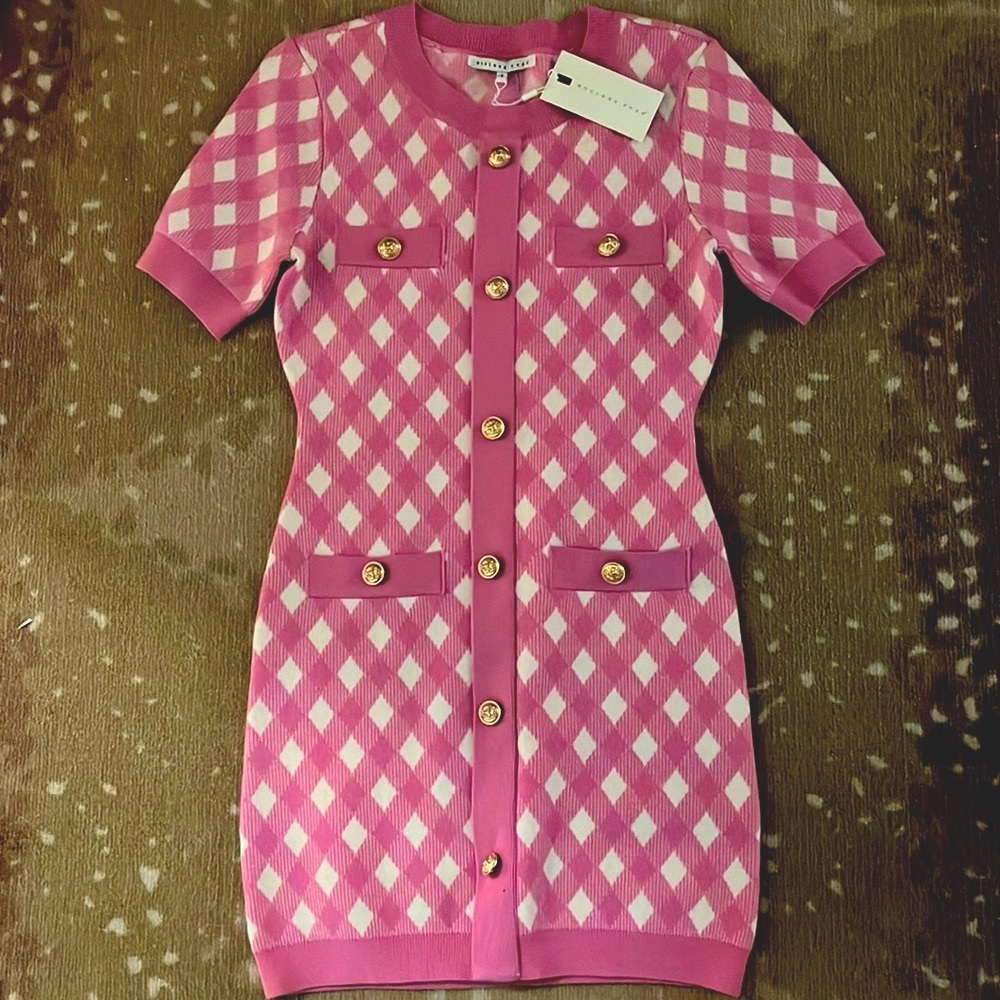 Endless rose, size small (fits more like a small/medium), tight, pink mini dress